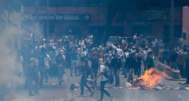 Anti-Regierungsproteste in Caracas