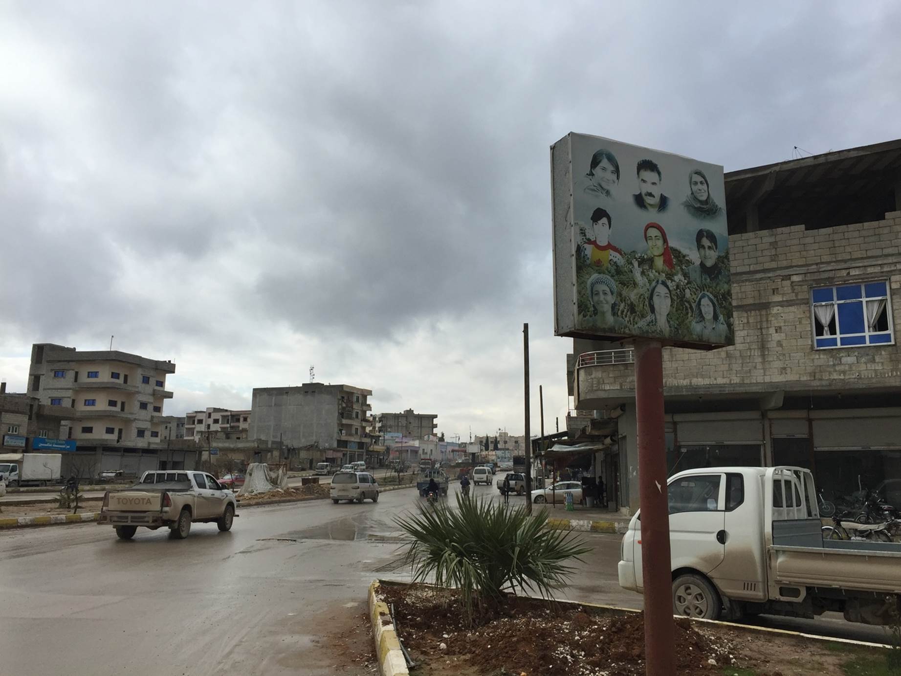 Spurensuche in Syrien 2: stlich des Euphrat  Koban/Ain al-Arab